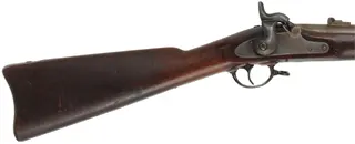 Model 1861 Special Contract Musket,
.58 caliber, 40" barrel, 
three bands, walnut, iron,
marked L.G. & Y Windsor VT